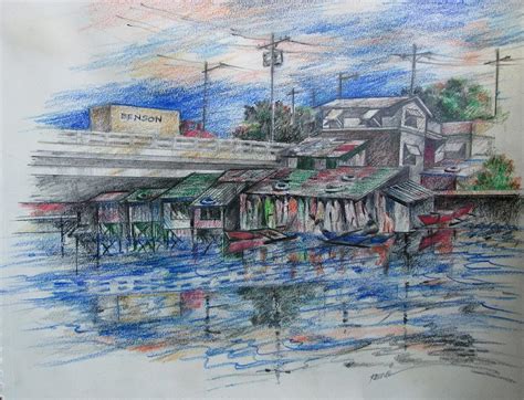 ilog pasig drawing easy